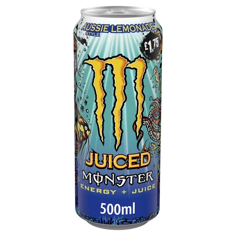 Bebida energizante Monster Aussie Lemonade