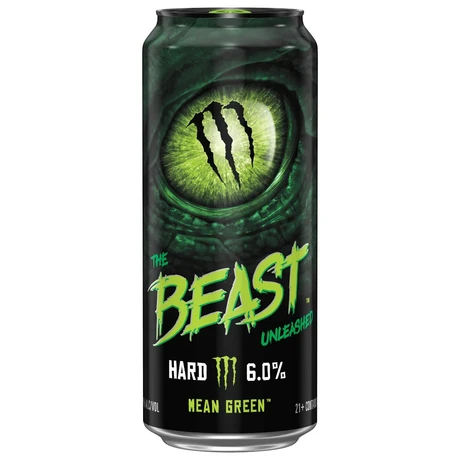 Bebida energizante Monster The Beast Unleashed Mean Green